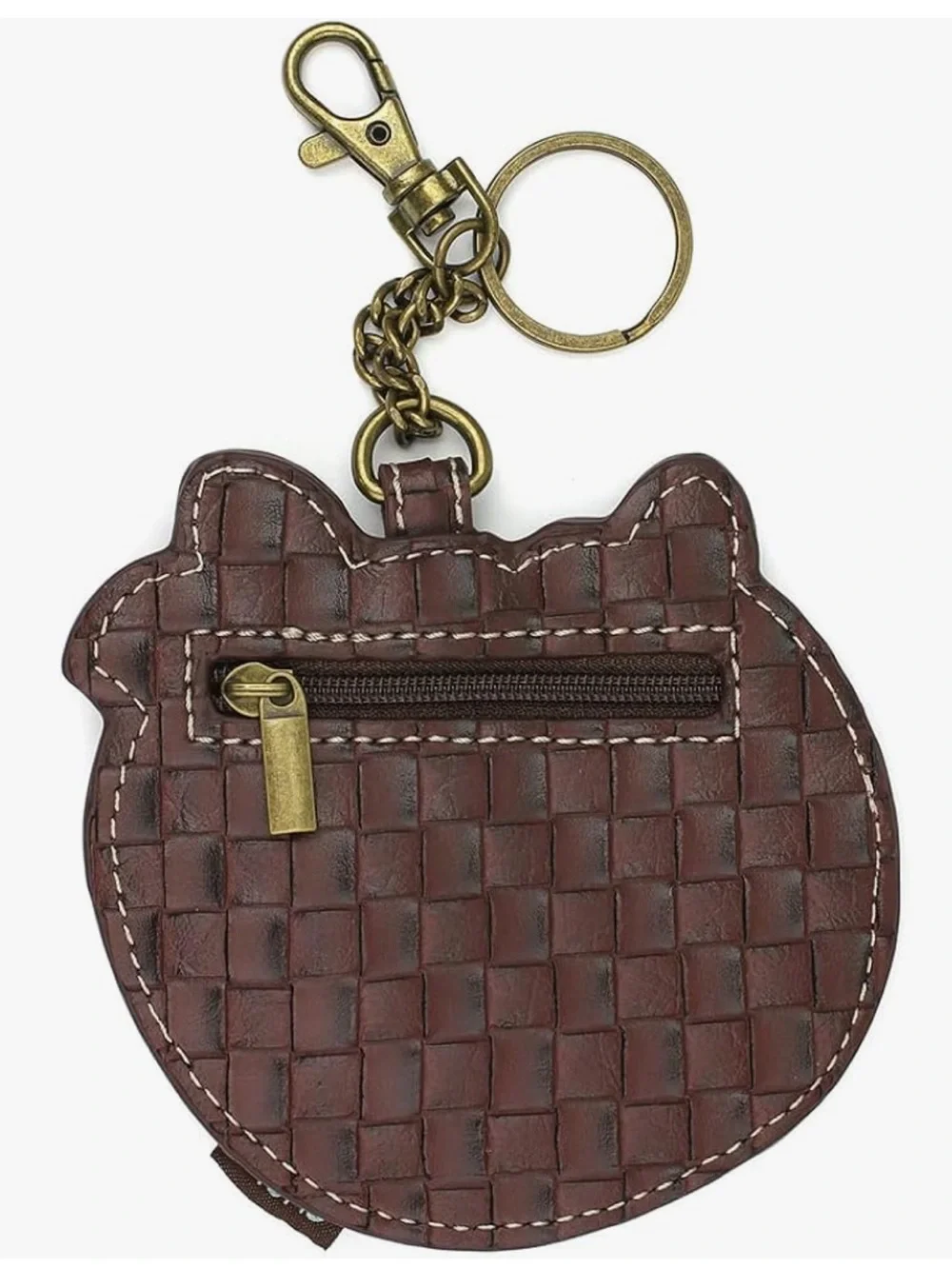 Chala Sloth Family Appliqué Key Fob Coin Purse NWT